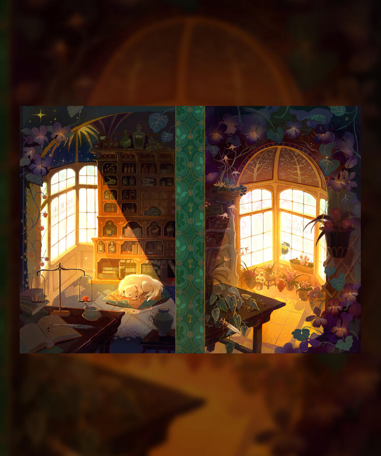 Violet Thistlewaite is Not a Villain Anymore - hardcase artwork